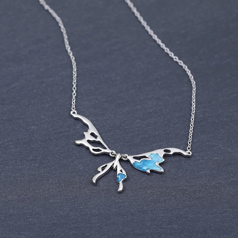 Azure Flutter Necklace